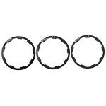 Get Your Bike Running Smoothly with 3-Piece Cassette Spacer Set: Perfect for Bicycle Headset Gaskets, Flywheel Hubs & More!