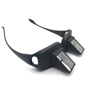Mattress Prism Spectacles Horizontal Mirror Lazy Readers Glasses 90 Diploma Prism Glasses for Laying Down Studying and Watching TV - 2023 New Improve.