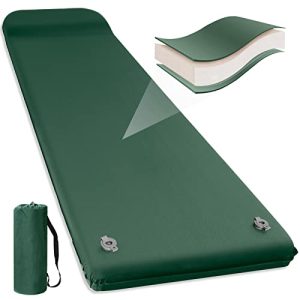 Ultimate Comfort and Convenience: - Lightweight & Ultra-Thick Camping Mat for Tenting Adventures