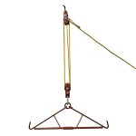 Game Hoist Gambrel System and Dual Pulley Hoist