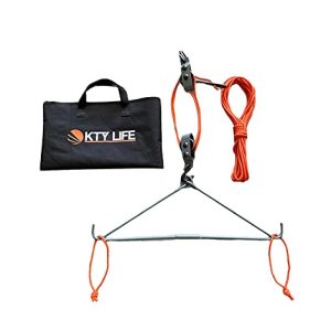 KTY LIFE Looking Gambrel and Hoist Pulley System - Elevate Your Hunting Game with Ease!