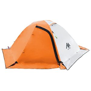 Ultralight 2-Person 4-Season Backpacking Tent - Waterproof, All-Weather, Double-Layer with Two Doors