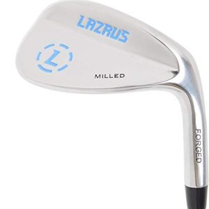 LAZRUS Premium Cast Golf Wedge Set for Men - 52 56 60 Degree Golf Wedges + Milled Face for Extra Spin - Great Golf Gift (Silver, 60 Degree Single)