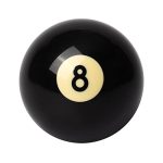 Upgrade Your Billiard Game with the GSE 2-1/4" Regulation Dimension Billiard #8 Pool Ball
