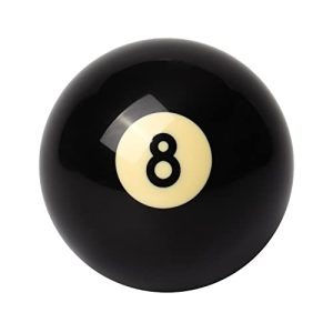 Upgrade Your Billiard Game with the GSE 2-1/4" Regulation Dimension Billiard #8 Pool Ball