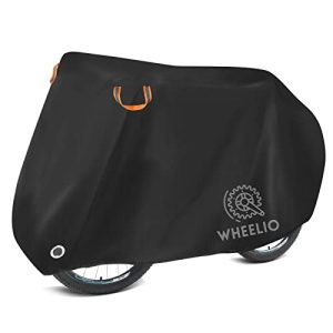 Protect Your Bikes from the Elements with Waterproof Bike Covers - Fits Two Bikes, Anti-Mud, Rain, and UV, with Lock-holes Storage Bag Included.