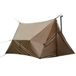 Hammock Hot Tent with Stove Jack, Versatile Lightweight Waterproof Camping Tarp