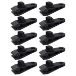 Heavy Duty Tarp Clips - Set of 10 Shark Tent Fasteners for Car Covers, Outdoor Camping, Awnings, Swimming Pool Covers.