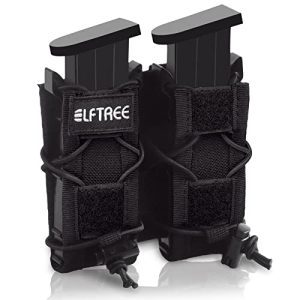 Universal 9MM Double Magazine Holster - Quick Access, Secure Fit