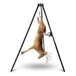Efficiently Process Your Game with the Heavy Duty Tripod Deer Hunting Stand Rack