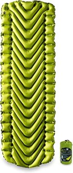 Static V2 Inflatable Sleeping Pad - Ultralight Camping, Hiking & Backpacking Air Mattress - 2.5 Inch Thick Comfort