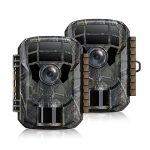 Explore Nature's Secrets: 2 Pack Mini Trail Camera