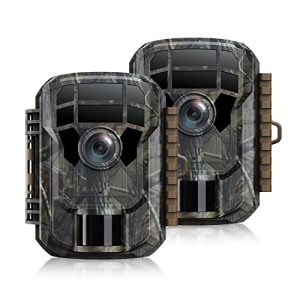 Explore Nature's Secrets: 2 Pack Mini Trail Camera