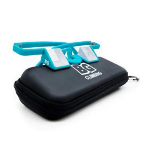 Belay Glasses for Rock Climbing | Snug and Sturdy | Blue