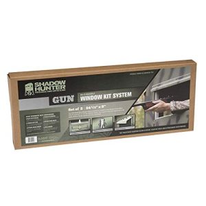Silent Shadow Window Kit for Stealthy Deer Hunting