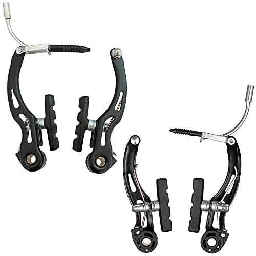 Universal Bike V Brake Set (Front & Rear) for Most Bicycles - Mountain, Road, MTB, BMX.