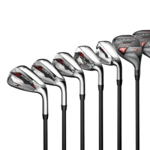 Cobra Golf Air X Iron Combo Set (Males's, Proper Hand, Cobra Ultralite, Senior Flex, 5-GW), Gray-Purple