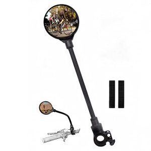 Safety Escort: Adjustable 360° Bike Mirror for Rearview Protection 🚴‍♂️