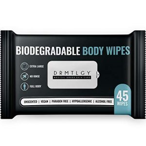 XL Biodegradable Body and Face Wipes: Your Eco