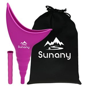 Compact Silicone Women's Urinal Funnel for Travel and Outdoors
