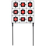 Tic-Tac-Toe Airsoft Target - 18"x9" Spinning Fun for Outdoor Shooting Games