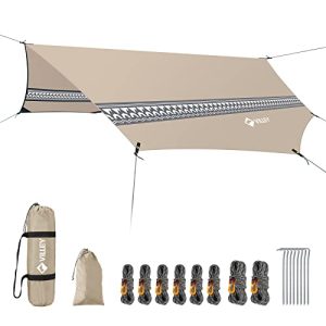 Villey Waterproof Camping Tarp - Ultimate Sun and Rain Shelter for Outdoor Adventures! 🌞