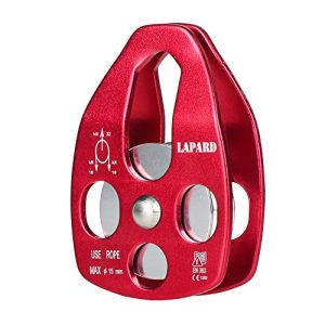 Large Rescue Pulley 32KN CE Certified - Red Single