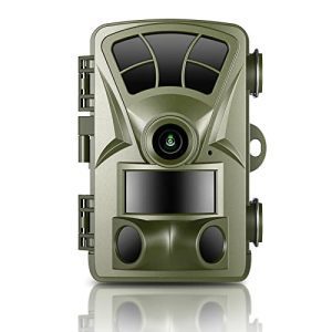 21MP Trail Camera with 1080P Video - IP66 Waterproof Night Vision Game Camera for Wildlife Hunting