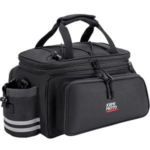 Bike Rear Rack Bag - Large Capacity and Water-Resistant