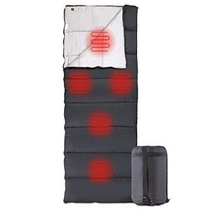 Light-weight Heated Sleeping Bag - Perfect for Camping