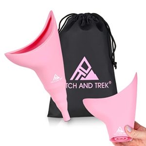 Pitch and Trek Feminine Urination Gadget with Discreet Carry Bag