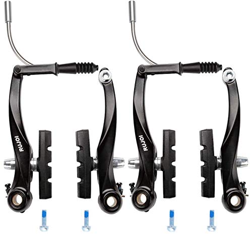 2 Pack Mountain Bike V-Brake Set: Universal Replacement for MTB, Road Bike, BMX, and E-Bike.