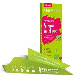 PeeBuddy 10 Funnels - Portable Feminine Urination Gadget