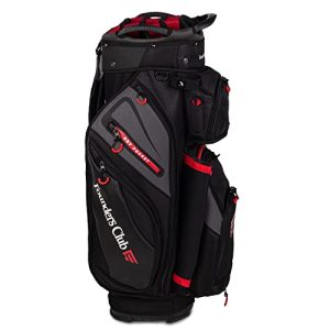 Founders Membership Colorado Golf Cart Bag - 14 Manner Full Size Dividers - Arrange Your Golf equipment for Easy {Golfing} (Black Charcoal).