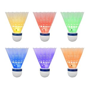 Light Up Your Nighttime Badminton with LED Shuttlecocks