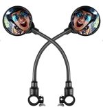 Adjustable Bike Rear View Mirror - Enhance Safety with 360° HD