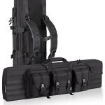 42" Double Long Gun Bag -  for Firearm Transportation and Storage - Lockable Compartment, Available in 28'', 36'', and 42'' Lengths