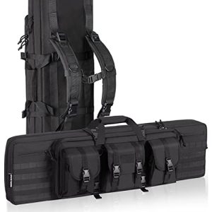 42" Double Long Gun Bag -  for Firearm Transportation and Storage - Lockable Compartment, Available in 28'', 36'', and 42'' Lengths
