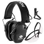 Enhanced Shooting Ear Protection Digital Earmuffs with 6X Sound