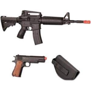 GameFace 52003 Defender Strike Airsoft Package - Full/Semi-Auto Rifle