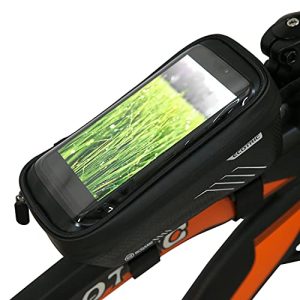 6.5" Cellphone Bike Mount Pack: Convenient Body Bag for Securely Storing Your Phone on Your Bicycle.