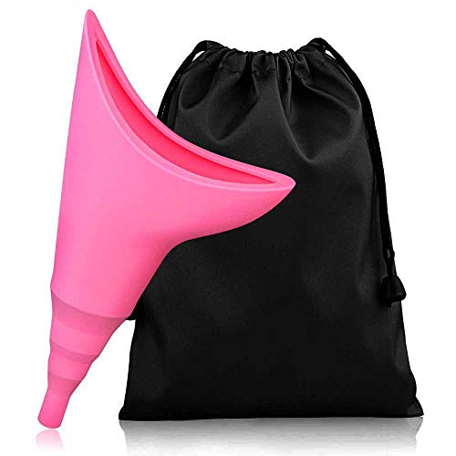 Feminine Urinal Journey Urination Machine Pee Funnel for Ladies Discreet Carry Case Tenting Climbing Outside Actions & Extra.