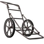 17" Rubber Wheels and Utility Gear Dolly: The ultimate Folding Deer Cart for all your hunting needs