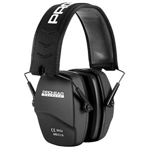 PROHEAR 016 Ear Safety Security Earmuffs (Black)