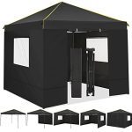 Ultimate Outdoor Companion: 10x10 Pop-Up Cover Tent with Detachable Sidewalls