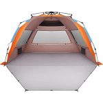 XX-Large Beach Tent Sun Shelter for 5-6 Persons