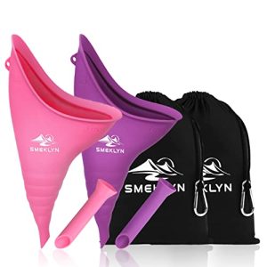 Reusable Silicone Funnel for Women: Stand and Pee with Ease during Post-Surgery, Camping, Hiking, and Road Trips - Suitable for Plus Size.