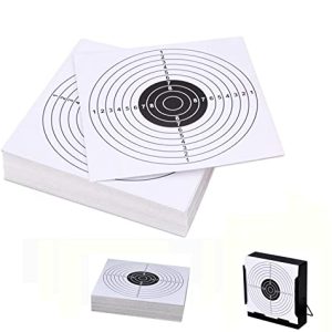 Air Shot Paper Targets - Compatible with Gamo Traps and Steel Box BB Catchers - Ideal for Air Rifles and Airsoft Pistols