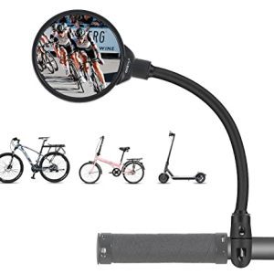 Enhance Your Cycling Safety with Fresh Bike Mirror - 360° Rotatable Acrylic Convex Mirror for Handlebars - Upgrade Your Riding Experience