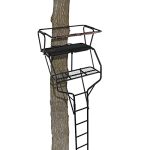 BIG GAME Guardian XLT 2-Person Ladder Stand - Ultimate Overhead Hunting Platform